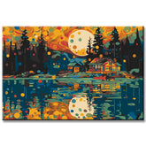 Walensee Switzerland Painting by Numbers - Shipping from DE